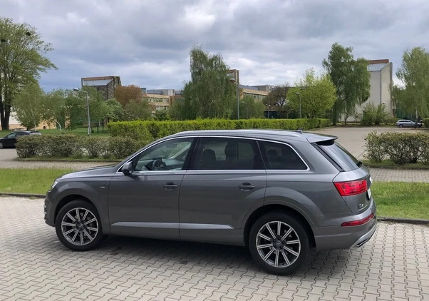 Audi Q7 cena 163900 przebieg: 167500, rok produkcji 2016 z Poznań małe 562